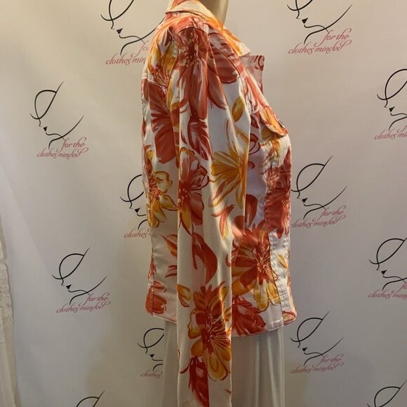 Coldwater Creek Jean Jacket. Size XS. Button Up. Cotton/Spandex. B83. - Picture 3 of 5